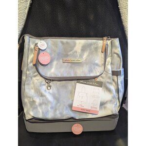 Petunia Pickle Bottom Pivot Pack Smoke Swirl Tie-Dye Tote/Backpack With 8 Pocket